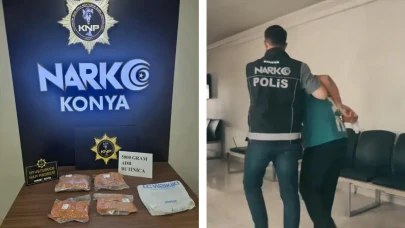 Konya'da Uyuşturucu Operasyonu: 1 Ton Bonzai Üretimine Yetecek Hammadde Yakalandı!