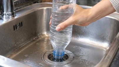 Lavabonuz yavaş mı boşalıyor? Plastik bir şişe yardımcı olabilir?