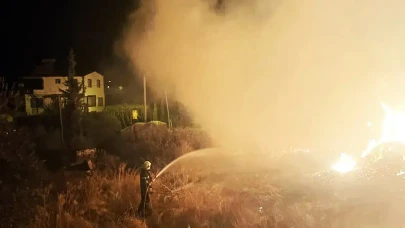 Muğla Seydikemer'de bitki atığında yangın : Ekipler kontrol altına aldı