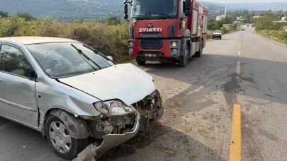 Osmaniye'de Kontrolden Çıkan Araç Takla Attı, Sürücü Yaralandı