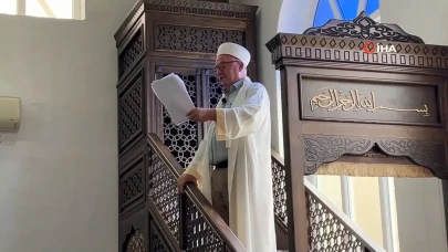 44 yıllık imam cemaatine veda etti: Hepsinden helallik istedi