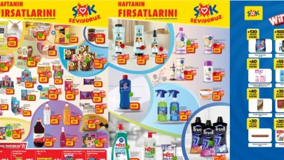 ŞOK'ta hafta sonu indirimleri belli oldu: ŞOK 12-15 Eylül 2026 aktüel ürünler kataloğu