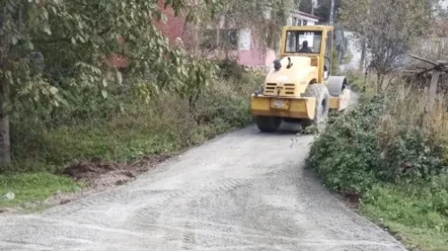 Dikkaya Mahallesi’nde Beton Yol Çalışması Tamamlandı
