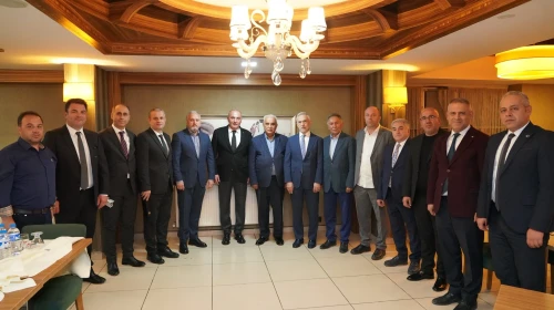 ETSO Başkanı Saim Özakalın, Ziraat Bankası Yönetim Kurulu Üyeleriyle Erzurum Ekonomisini Değerlendirdi