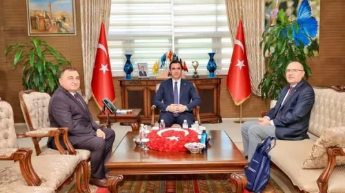 Bitlis Valisi Ahmet Karakaya, Türk Silahlı Kuvvetlerini Güçlendirme Vakfı Temsilcilerini Ağırladı