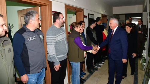Trabzon Valisi Yıldırım, Doğa Koruma Müdürlüğü ile çevre projelerini görüştü