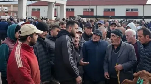 Bayburt'taki Canlı Hayvan Pazarı, 2025'teki kapanmanın ardından yeniden açıldı!