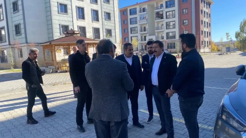 Hınıs’ta 3. Etap TOKİ Konutları İncelendi