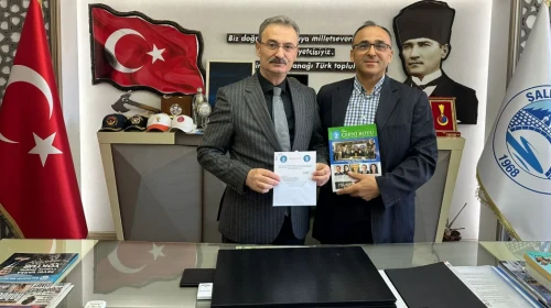 Şalpazarı Belediyesi, Oğuz Çepni Boyu Dernekleri Federasyonu Üyesi Özkan Toprak’ı Ağırladı