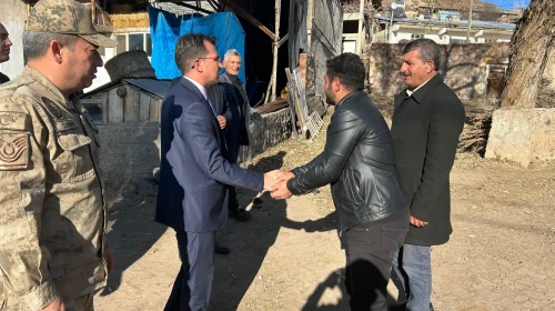 Kaymakam Adıbelli Kışlaköy Mahallesini Ziyaret Ederek Vatandaşların Taleplerini Dinledi