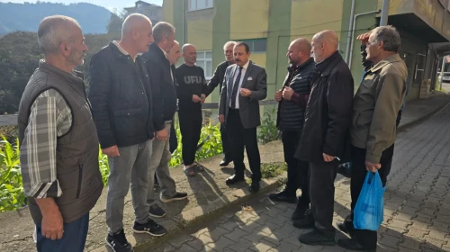 Vakfıkebir’de Doğal Gaz Çalışmaları İçin Yoğun Gayret