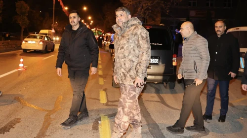 Erzurum Emniyet Müdürü vatandaş güvenliğini denetledi, uygulamalar sürdürülecek