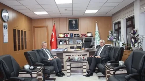 Erzurum Milletvekili Mehmet Emin Öz, DSİ 8. Bölge Müdürlüğünü Ziyaret Etti