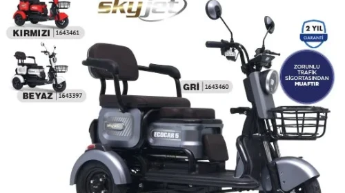 BİM ECOCAR 5 3 TEKERLEKLİ ELEKTRİKLİ MOTOR YORUMLARI VE ÖZELLİKLERİ