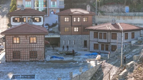 Rize Kültür Çarşısı Projesi'nde İnşaat Hızı Artarak Devam Ediyor