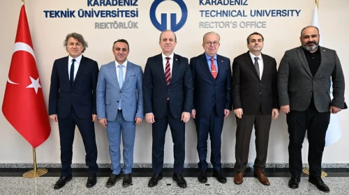 Prof. Dr. Cihat Yaycı, KTÜ Rektörü ile ortak başarıları değerlendirdi