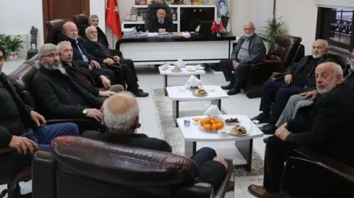 Saadet Partisi'nden Çayeli Belediye Başkanı Çiftçi'ye taziye ziyareti ve destek mesajları