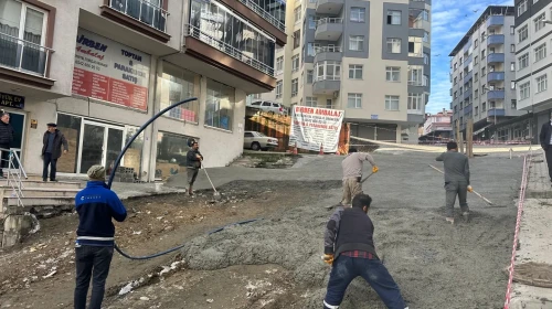 Aktepe Caddesi'nde altyapı yenileme çalışmaları sona eriyor, ulaşım konforu artıyor