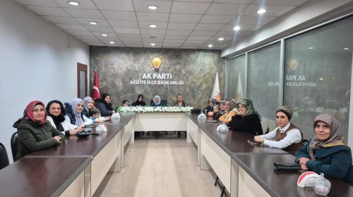 AK Parti Aziziye Kadın Kolları'ndan gelecek dönem için strateji toplantısı