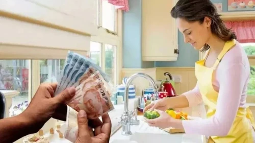 Rizeliler için ev hanımlarına 10 bin TL destek başladı