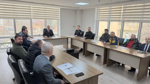 Ardanuç'ta Yılbaşı İçin Güvenlik Tedbirleri Toplantısı Yapıldı