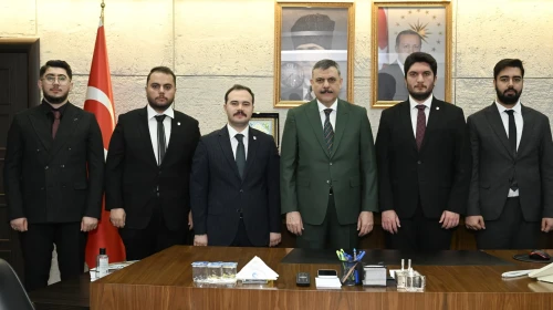 MTTB Erzurum Başkanı Algan'dan Vali Çiftçi'ye nezaket ziyareti ve dergi takdimi