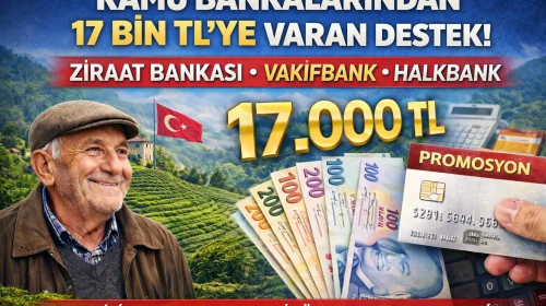 Kamu Bankalarından Emeklilere 17 Bin TL’ye Varan Destek Paketi
