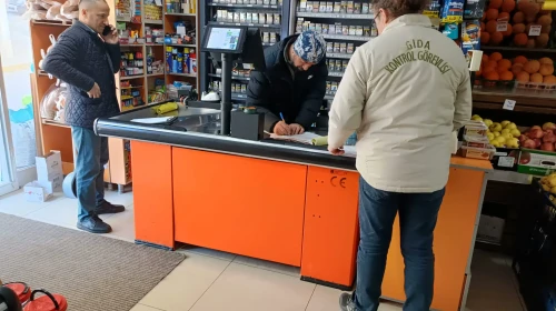 Düzköy’de Yılbaşı Öncesi Gıda Denetimleri Sıklaştırıldı
