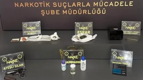 Rize'de uyuşturucu operasyonunda 6 şüpheli tutuklandı