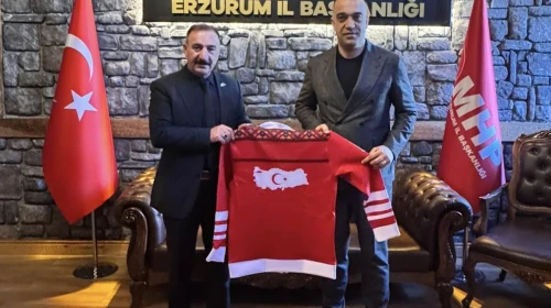 MHP Erzurum Başkanı Yurdagül, A Milli Erkek Curling Takımı'nı kutladı ve başarılarını vurguladı