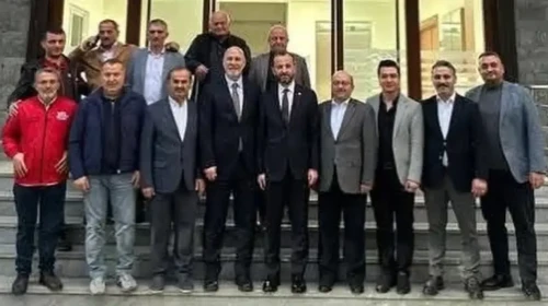 AK Parti Heyetinden Büyükköy Belediyesine Ziyaret