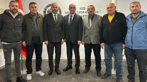 Anahtar Parti’den Rize ASKF’ye Ziyaret