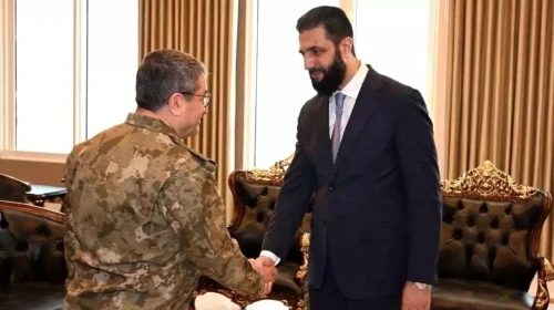 Genelkurmay Başkanı Orgeneral Bayraktaroğlu, Suriye Devlet Başkanı eş-Şara ile görüştü