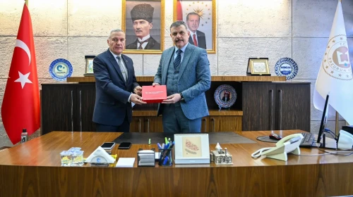 Erzurum'da TSKGV Temsilciliği'nin Faaliyetleri Vali Çiftçi ile Görüşüldü