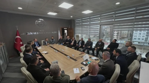 Rize Gençlik ve Spor İl Müdürlüğü 2026 değerlendirme toplantısı düzenledi