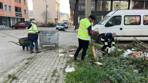 Araklı Belediyesi'nden Temizlik ve Bakımda Aralıksız Çalışmalar