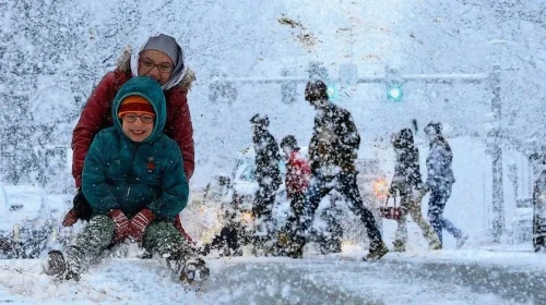 Rize İkizdere’de okullara kar tatili