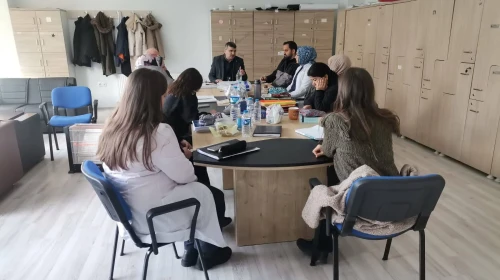 Eğitim-Bir-Sen Artvin Şubesi, İmam Hatip Lisesi'nde eğitim çalışanlarıyla buluştu