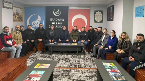 Rize Ülkü Ocakları'ndan Türk gençliğine yönelik yeni projeler hazırlığı