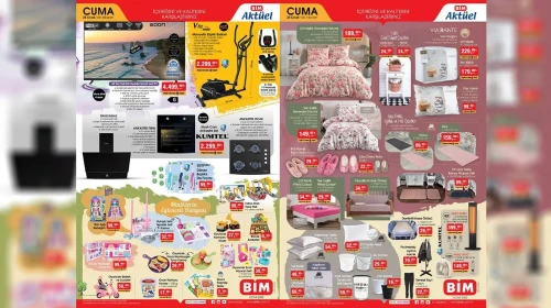 BİM'de bugün hangi ürünler var? İşte 20 Ocak aktüel ürünler kataloğu