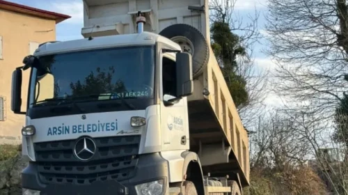 Arsin'de Altyapı ve Üstyapı Çalışmaları Aralıksız Devam Ediyor