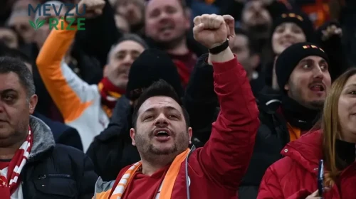 Galatasaray'a Manchester'da büyük destek