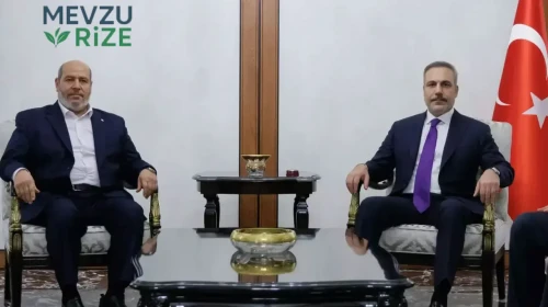 Bakan Fidan, Hamas heyetiyle görüştü