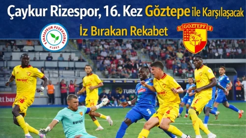 Çaykur Rizespor, 16. Kez Göztepe ile karşılaşacak