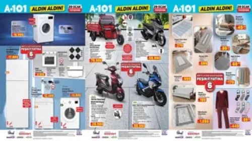 A101'e Televizyon geliyor! A101 29 Ocak 2026 Perşembe aktüel ürünler kataloğu!