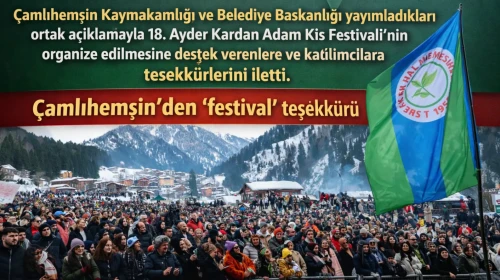 Ayder Kış Festivali'ne Destek Verenlere Teşekkür!