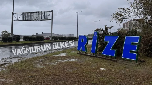 Meteoroloji’den Rize için kuvvetli yağış uyarısı