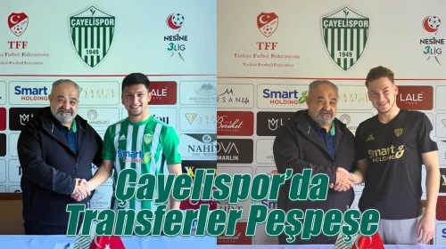 Çayelispor'da transferler peşpeşe