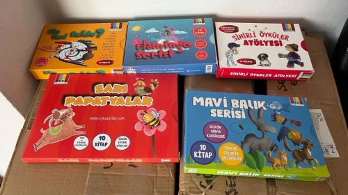 Şenkaya'daki çocuklara kitabı yaymak için anlamlı destek: Gökhan Alpsoy'dan kitap bağışı