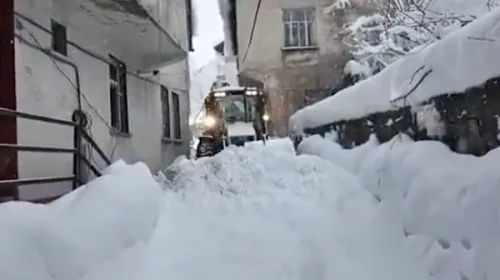 Bitlis’te karla mücadele çalışmaları aralıksız sürdürülüyor